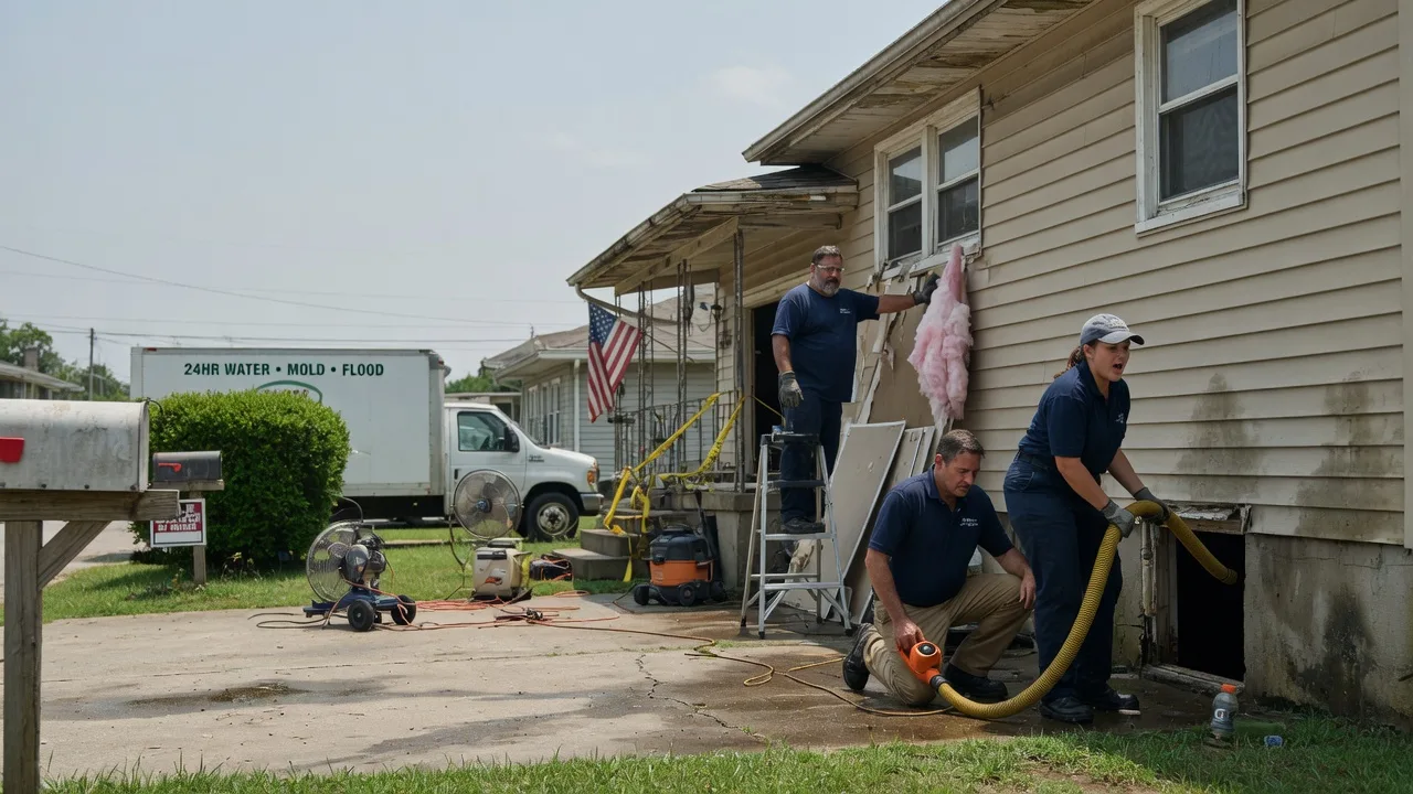Water Damage Repair in Aledo, IL near me